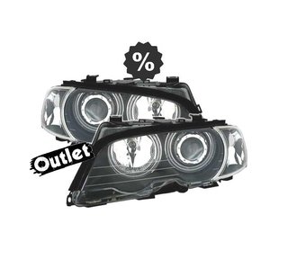 ED FAROS BMW E46 COUPE 99-03 OJOS ANGEL CCFL INTERMITENTES F