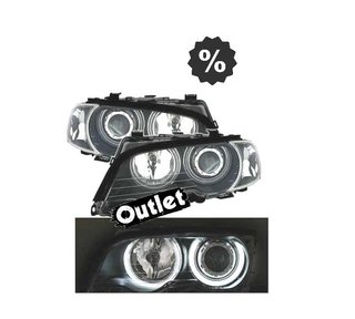 ED FAROS BMW E46 COUPE 99-03 OJOS ANGEL CCFL INTERMITENTES F