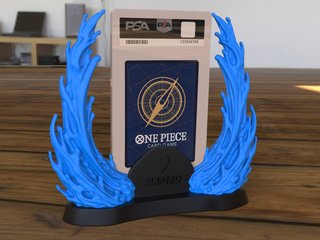 Espositore per carte PSA - Onda Blu
