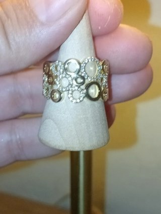Anillo Xuping Oro 14k Circonitas