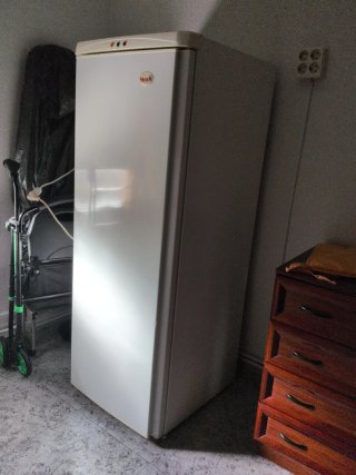 Congelador vertical con cajones