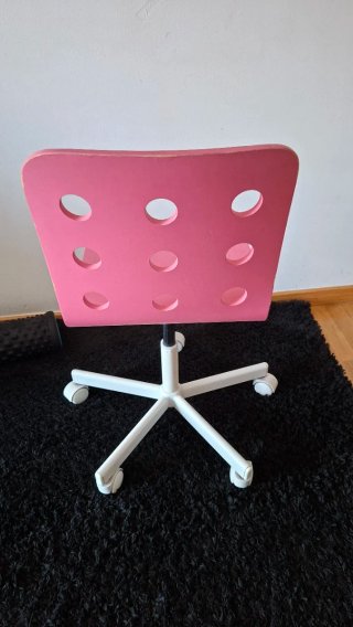 Silla de escritorio infantil rosa