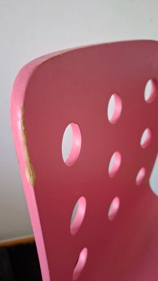Silla de escritorio infantil rosa
