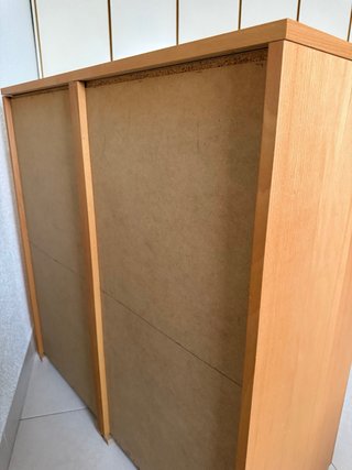 Conjunto dormitorio: armario + mesita