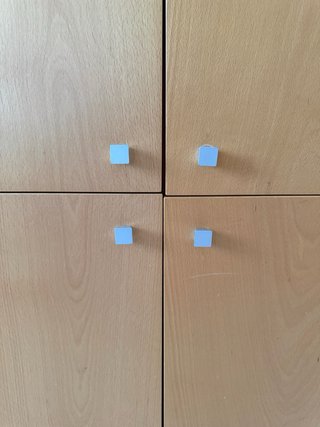 Conjunto dormitorio: armario + mesita