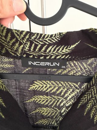 Camicia estiva uomo INCERUN taglia XXL