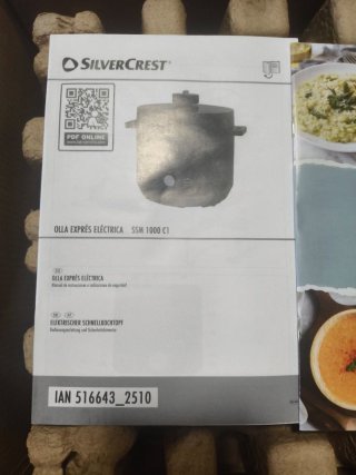 Olla express programable SilverCrest 1000W.