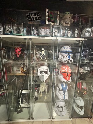 Lote Star Wars: Cascos y Figuras