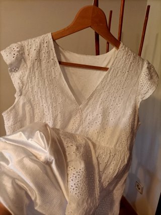 Vestido blanco ibicenco