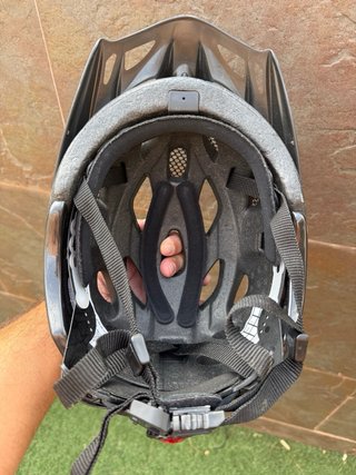 Casco de bicicleta KED gris