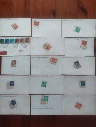 112 Sellos España Matasellos Lujo
