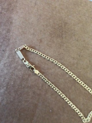 Cadena de oro 18k con cruz