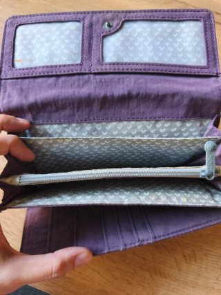 Cartera Kipling Morada