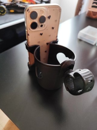 Soporte para móvil en cochecito