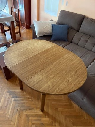 Mesa Comedor Extensible Madera.