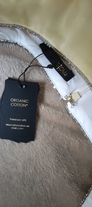 Vestido Maje Amarillo Talla 34 Nuevo