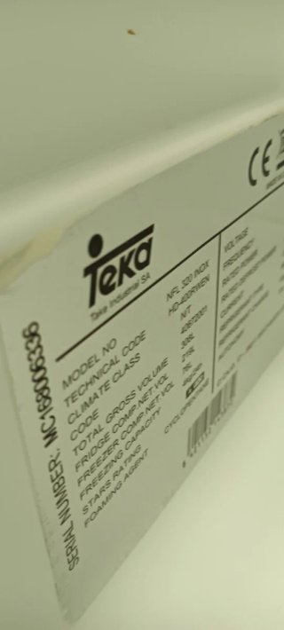 NEVERA COMBI TEKA NO FROST ENERGÍA A+