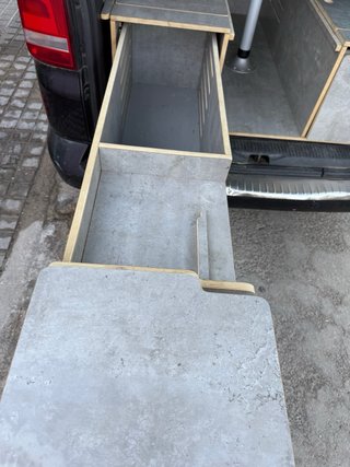 Mueble Cajón Camper VW Caravelle T5 Larga