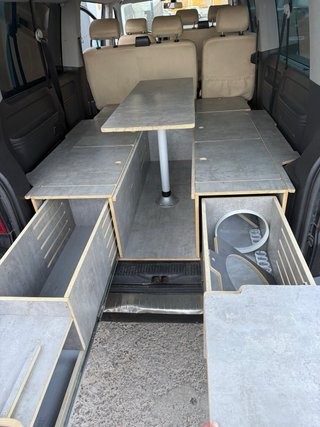 Mueble Cajón Camper VW Caravelle T5 Larga
