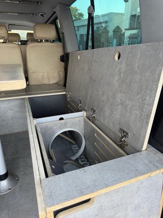Mueble Cajón Camper VW Caravelle T5 Larga