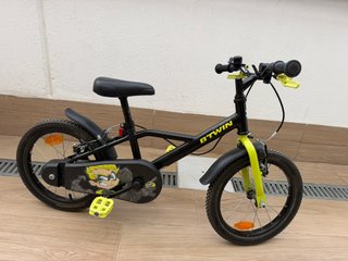 Bicicleta Btwin Dark Hero 16 Decathlon