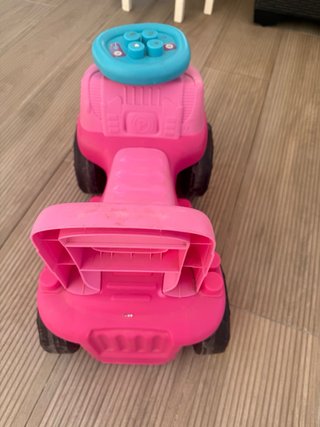 Tractor infantil Molto rosa