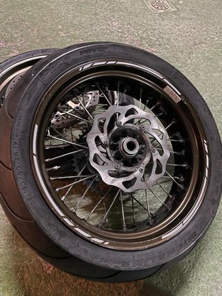 Kit Llantas Supermotard 17