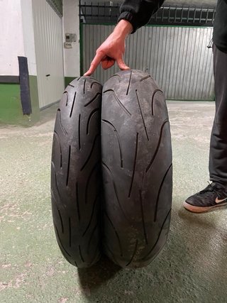 Kit Llantas Supermotard 17