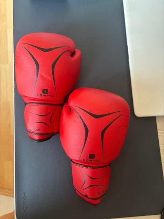 Guantes de Boxeo 12 oz Rojos