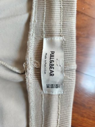 Bermuda Beige con Cordones