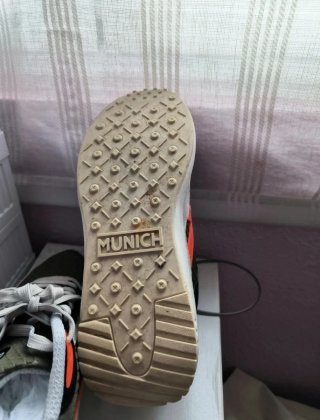 Zapatillas Munich Talla 40 Verde Naranja