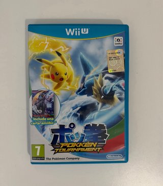 Pokkén Tournament Wii U + Carta Amiibo