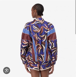 Chaqueta Farm Rio oversize M estampado