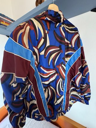 Chaqueta Farm Rio oversize M estampado