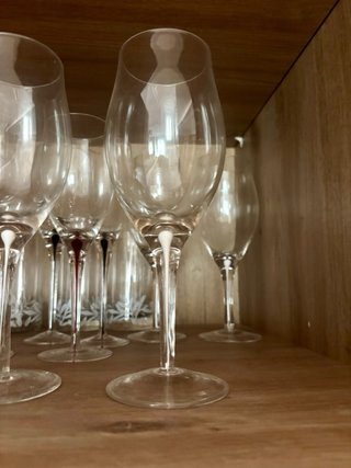 Juego copas y vasos Musgo