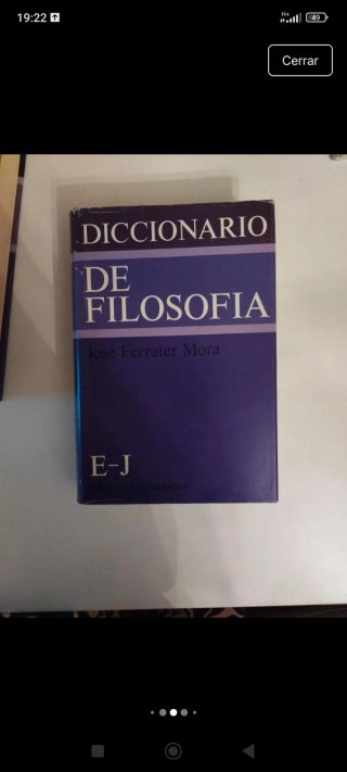 Diccionario de filosofía