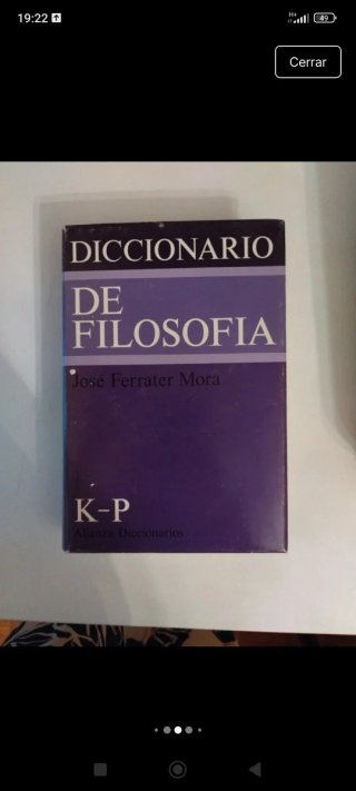 Diccionario de filosofía