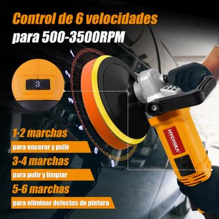 Pulidora Rotativa HYCHIKA 1580W 180mm