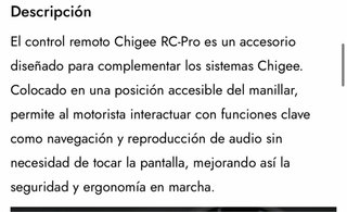 Control Remoto Chigee RC PRO para AIO-5 / AIO-6