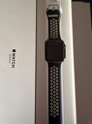 Apple Watch Series 3 42mm Negro/Plata