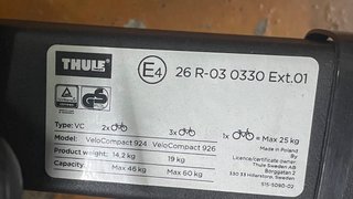 Portabicicletas Thule VeloCompact 926 3+1