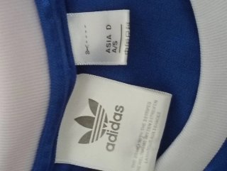 Camiseta Adidas Azul Talla S