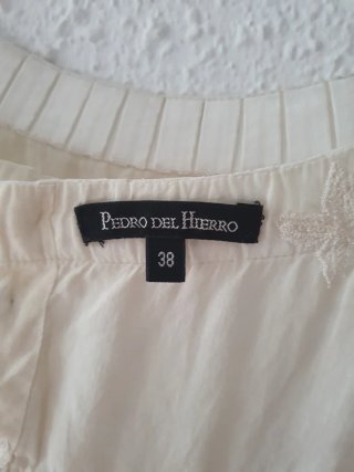 Top Pedro del Hierro Beige Talla 38
