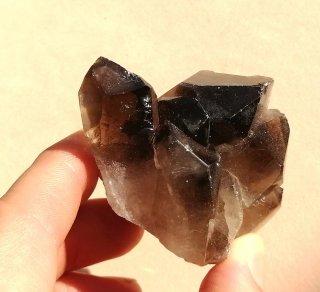 Drusa di Quarzo Affumicato per energie