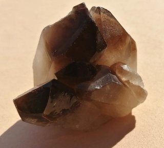 Drusa di Quarzo Affumicato per energie