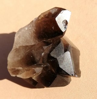 Drusa di Quarzo Affumicato per energie