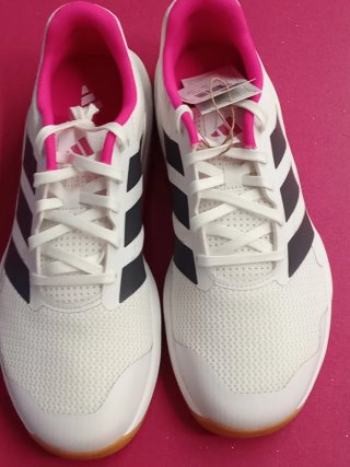 Zapatillas Adidas Blancas y Rosas Talla 44.5 Nueva