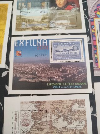 Hojitas de sellos España en euros