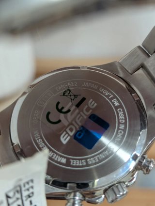 Casio Edifice EFR-522D-1AVEF NOS Nuevo Stock