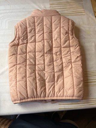 Chaleco acolchado niña rosa